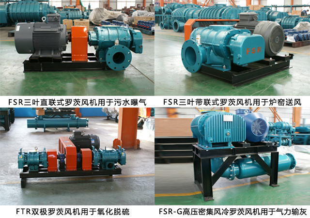 豐源三葉羅茨風(fēng)機使用領(lǐng)域