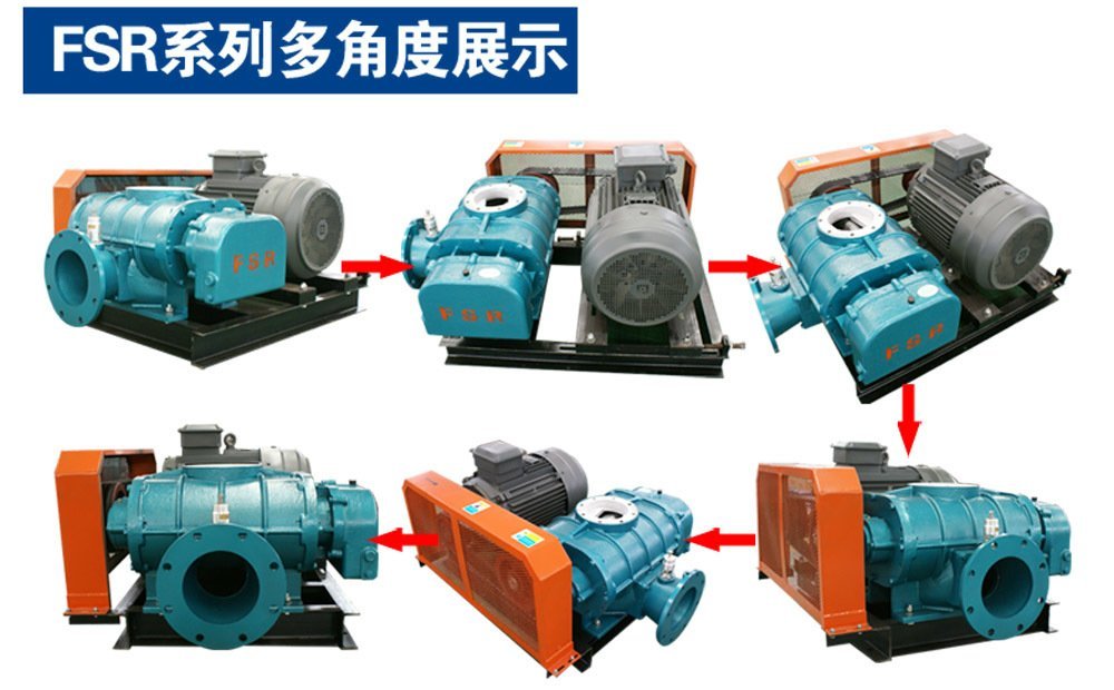 FSR系列污水曝氣風(fēng)機多角度展示 FSR系列污水曝氣風(fēng)機多角度展示
